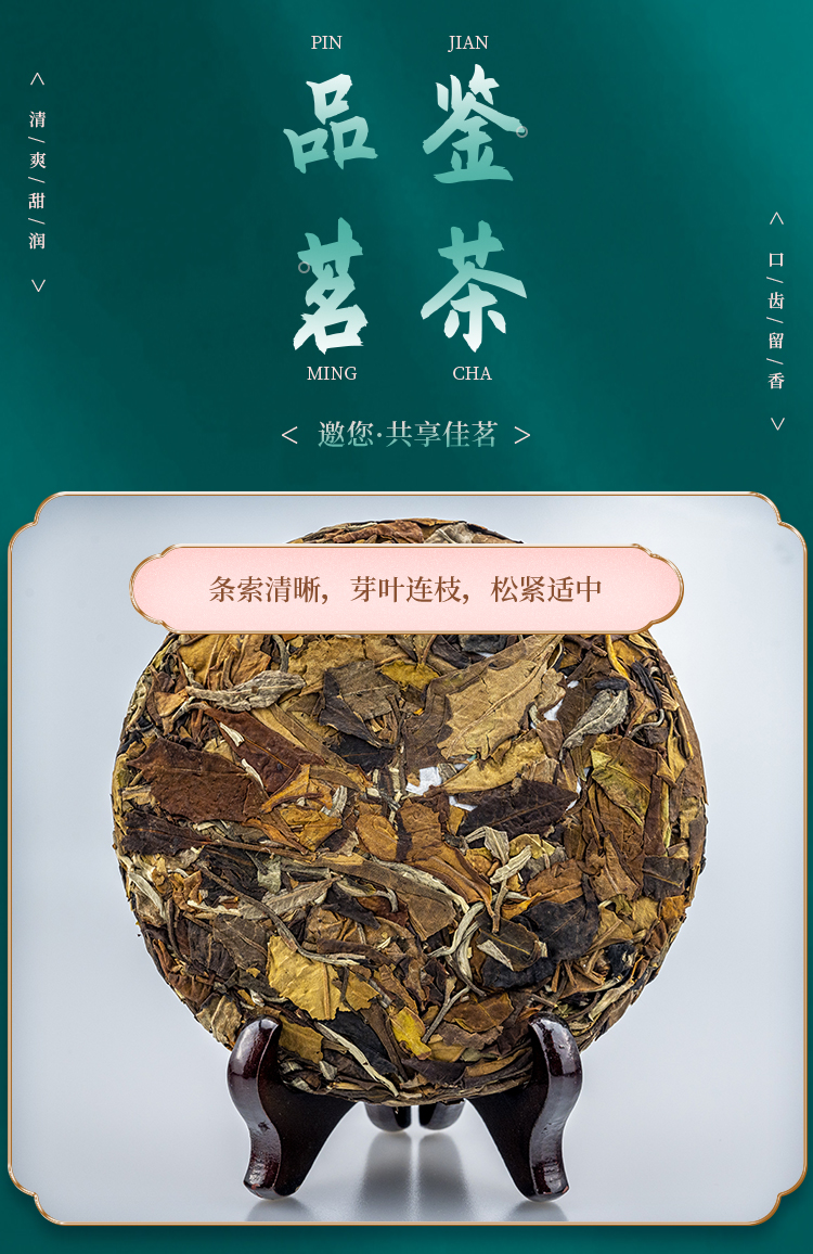 唐艺轩茶叶新茶正山白茶花香型乔木白茶200g200g