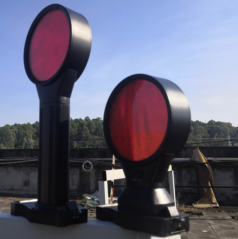 铁路防护信号灯fl4830双面方位灯fl4831a/ln铁路交通信号方位警示充电