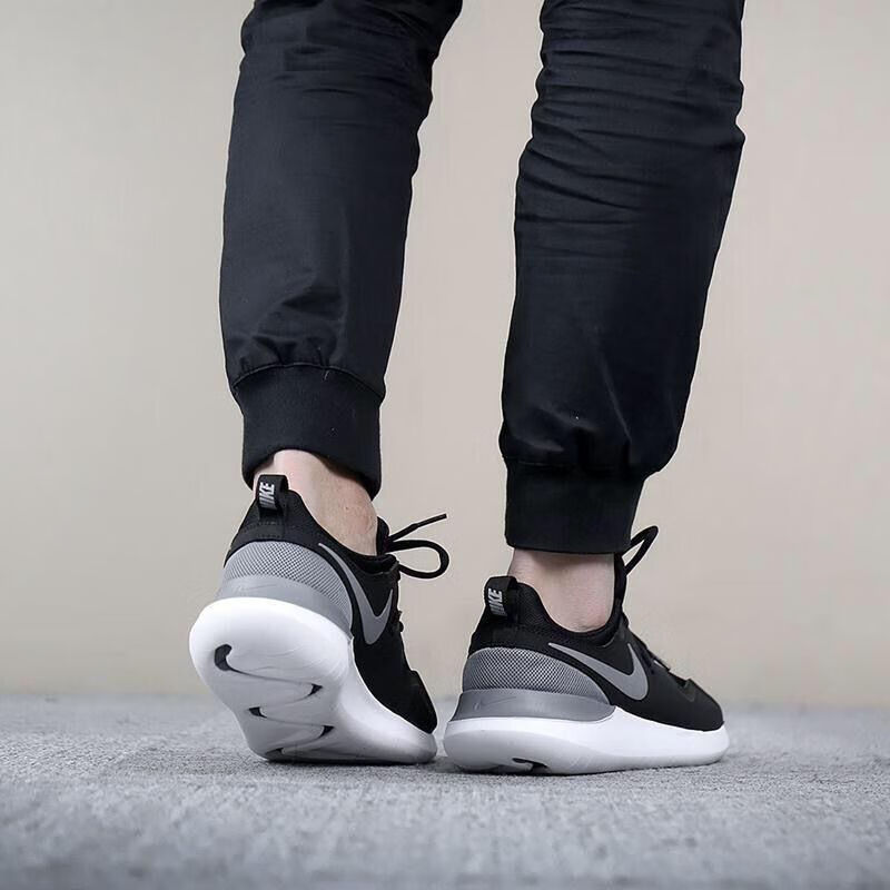 伦敦四代跑鞋4代春夏季网面防滑防滑跑步鞋运动鞋 黑白灰 36【图片