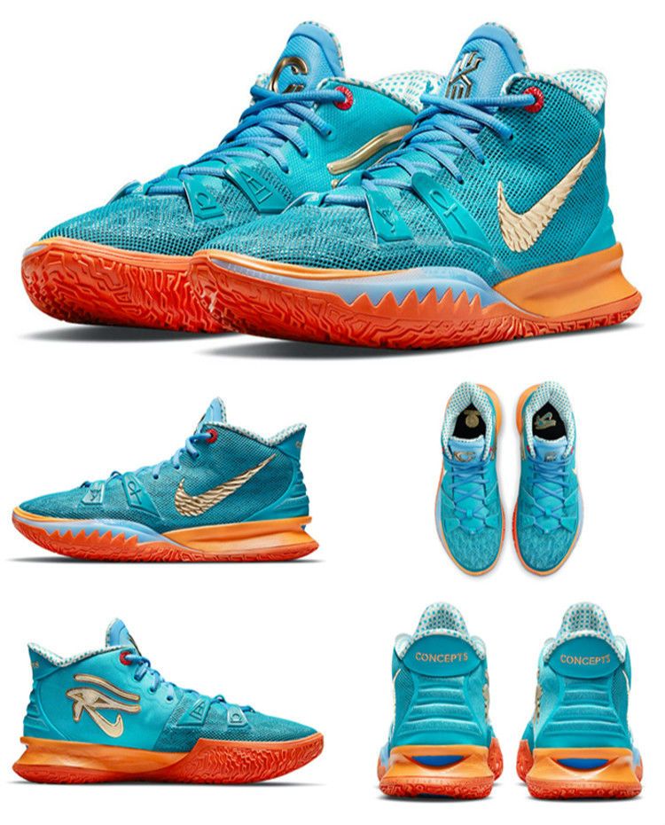 【官方旗舰店】新款欧文7代篮球鞋破晓kyrie7玩转未来kybrid s2白蓝ni