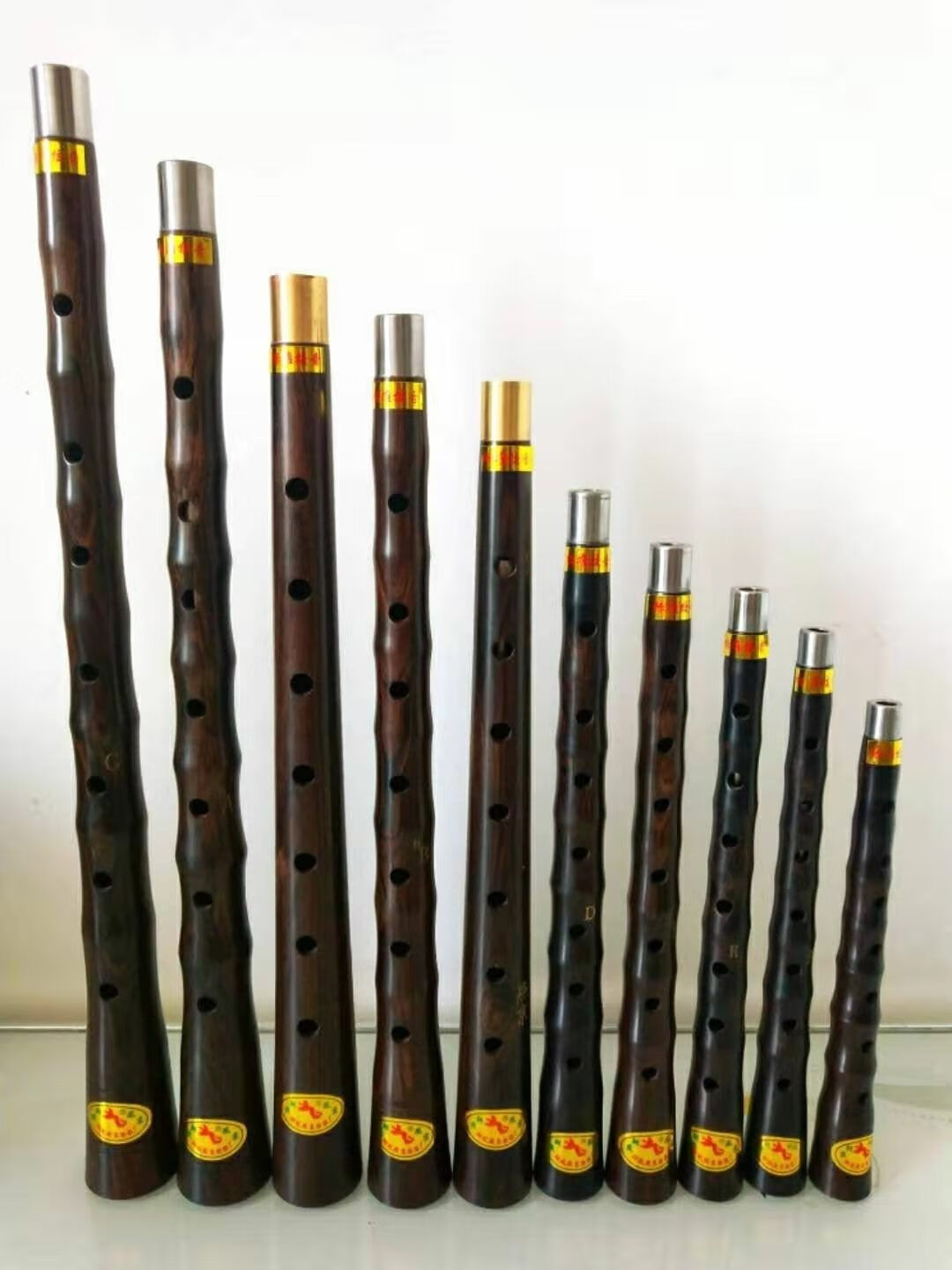 唢呐乐器演奏级唢呐杆子红白喜事降b/d/c调大中小杆 降a调杆(35厘米长