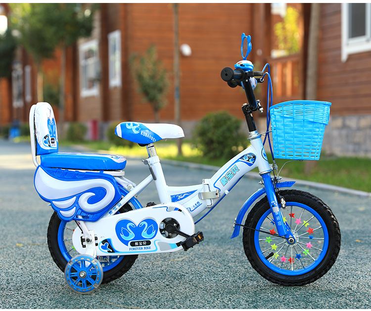 迪士尼disney商场同款大脚自行车儿童男孩6岁以上带辅助轮女童公主款