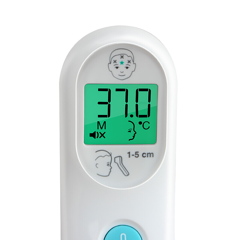 博朗braun额温枪电子体温计婴儿儿童家用温度计宝宝红外额式接触体温