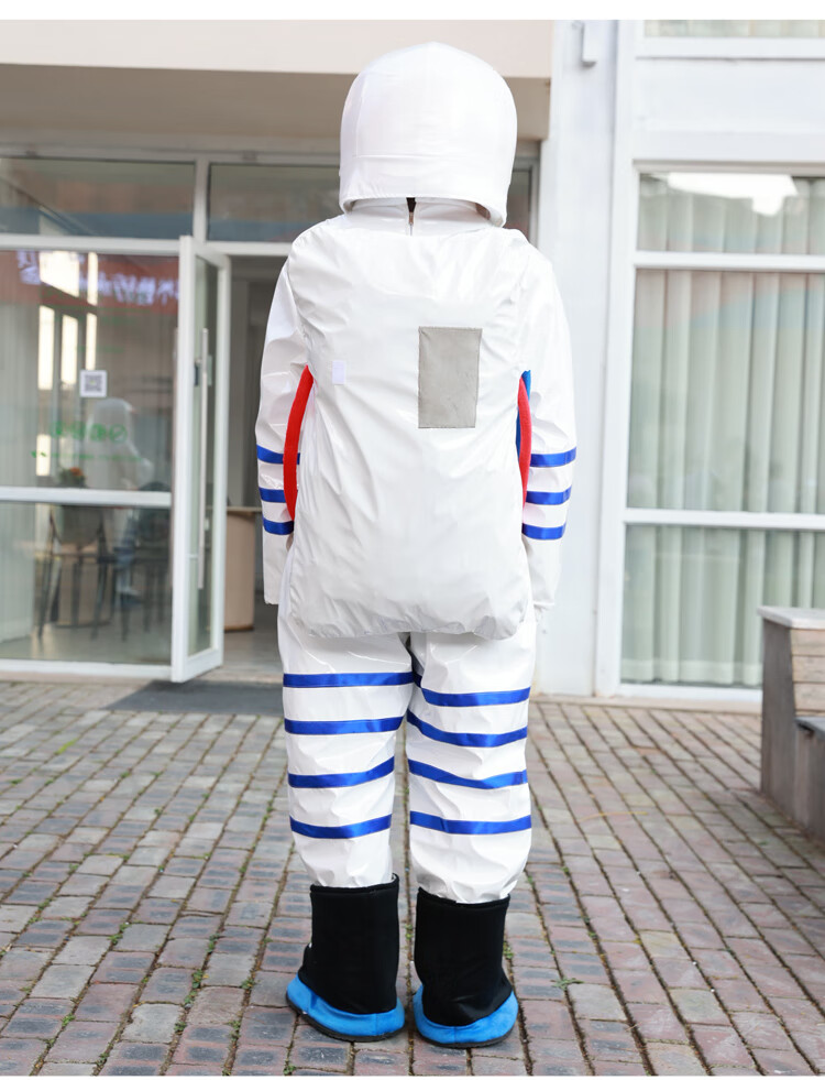宇航员太空服卡通人偶服装航天员航天服舞台道具儿童演出服饰 仿真款