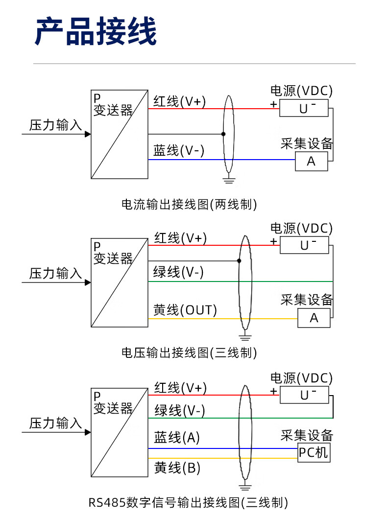 水流指示器接线图图片