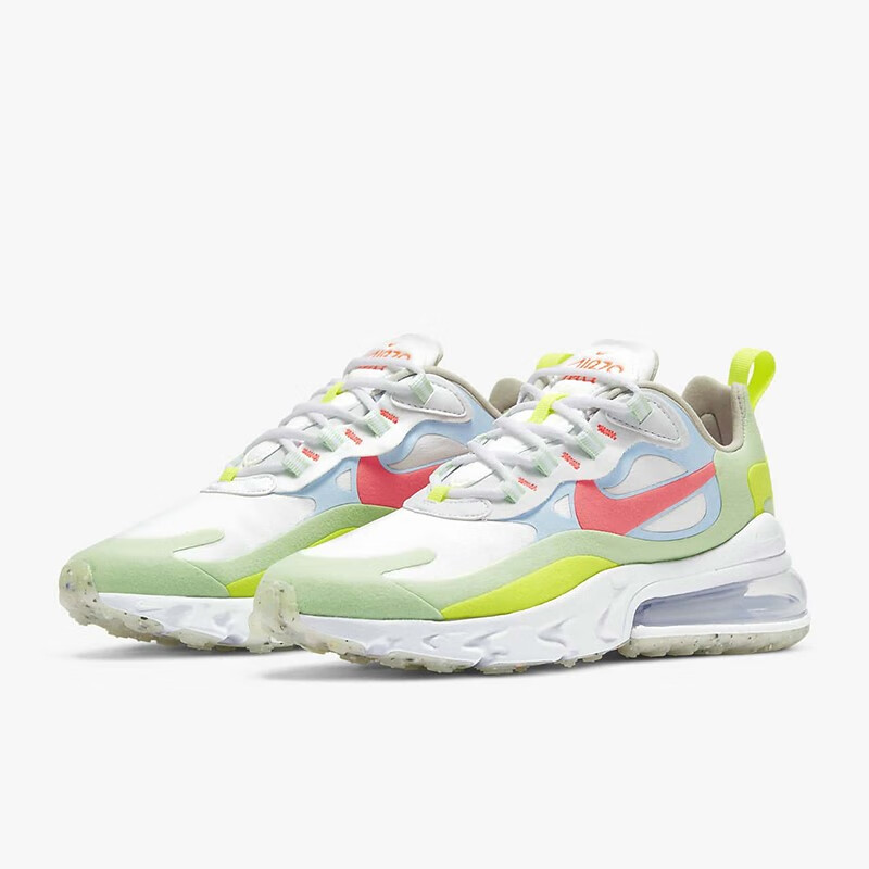 nike耐克女鞋 21春季air max 270 react气垫跑步运动鞋db5927-1 db