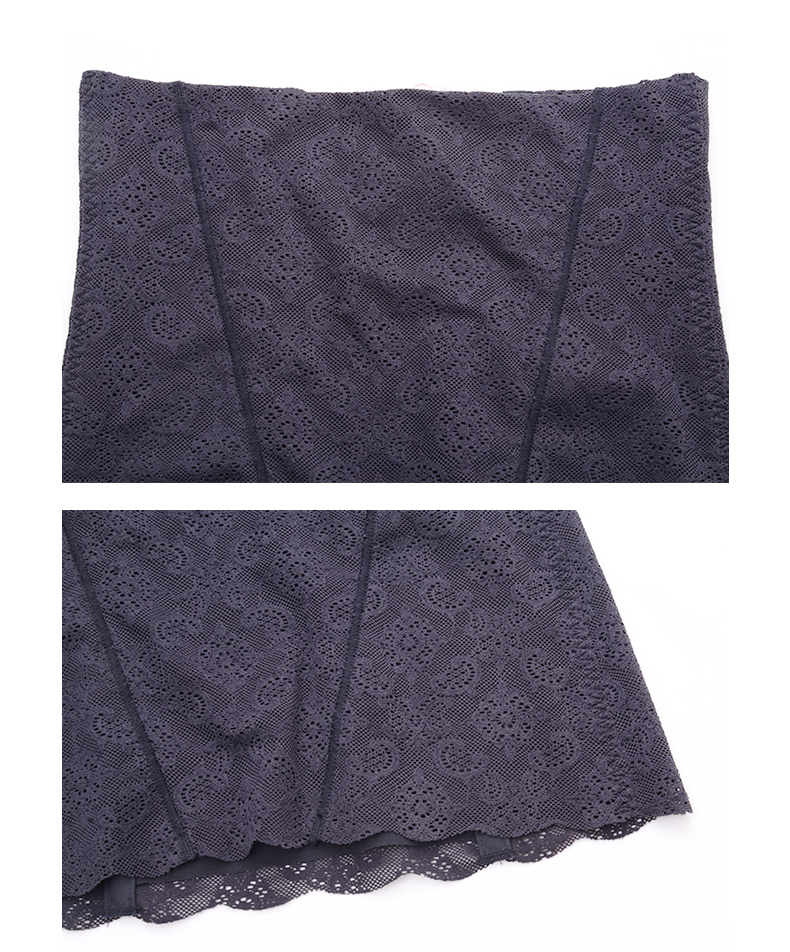 华歌尔wacoal蕾丝高弹收腹美体小蛮腰腰封wg7501黑色xl82