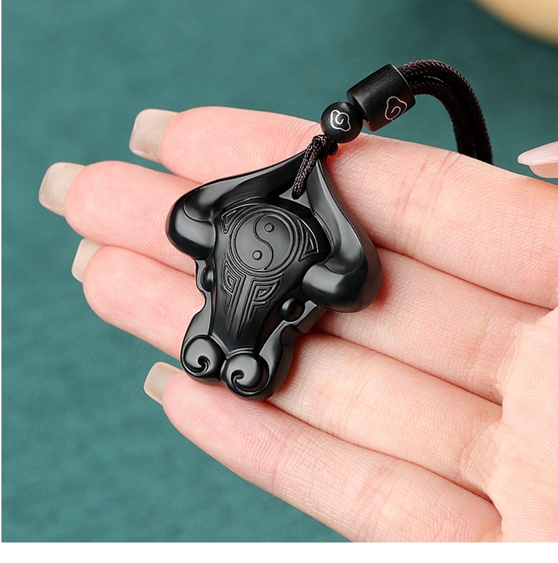 御大师和田玉牛十二生肖玉吊坠玉佩玉石生肖牛挂件牛转乾坤男士项链女