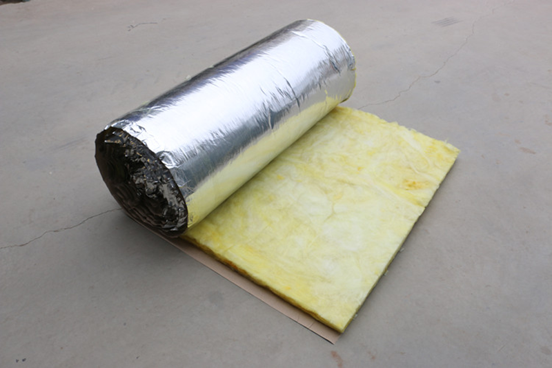 离心玻璃棉卷毡屋顶隔热棉玻璃棉板大棚保温岩棉毡阻燃隔音棉10厘米