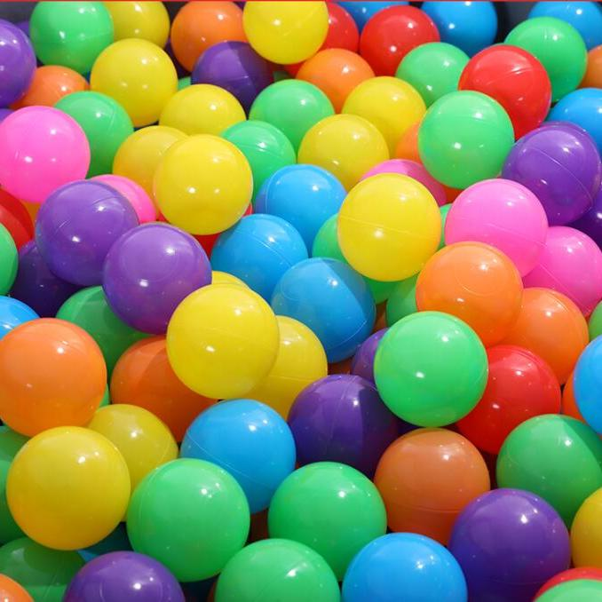 适用于【厂家直销】海洋球儿童玩具球环保可啃咬波波球宝宝小彩球塑料