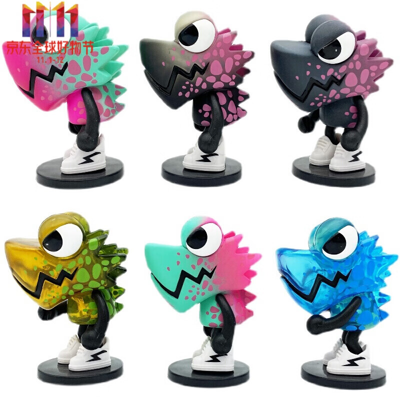 变色龙盲盒lamtoyswazzupbaby1一代2代3三代指定款变色款遇热变色变色