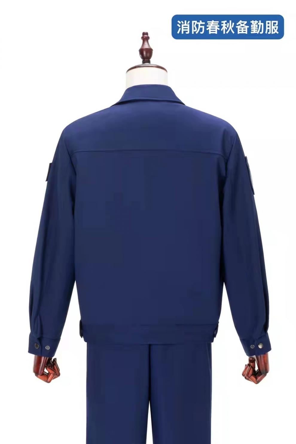 际华新款消防备勤服套装男女专职消防员夏季短袖春秋长袖夹克冬季