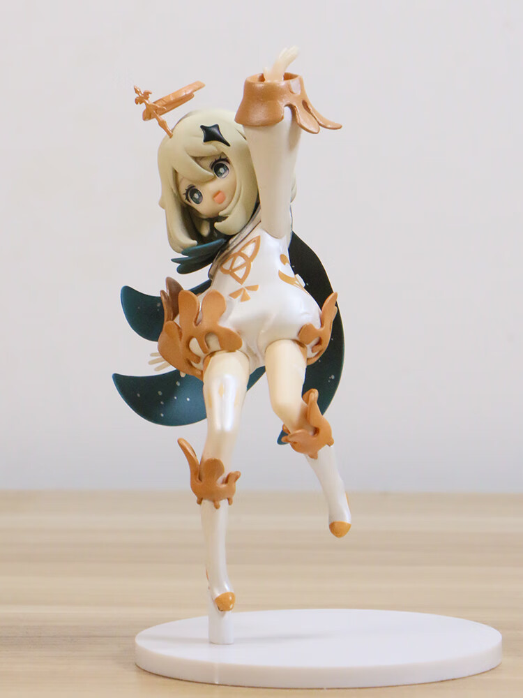 原神派蒙手办游戏模型动漫二次元周边美少女机箱摆件公仔礼物现货坐姿