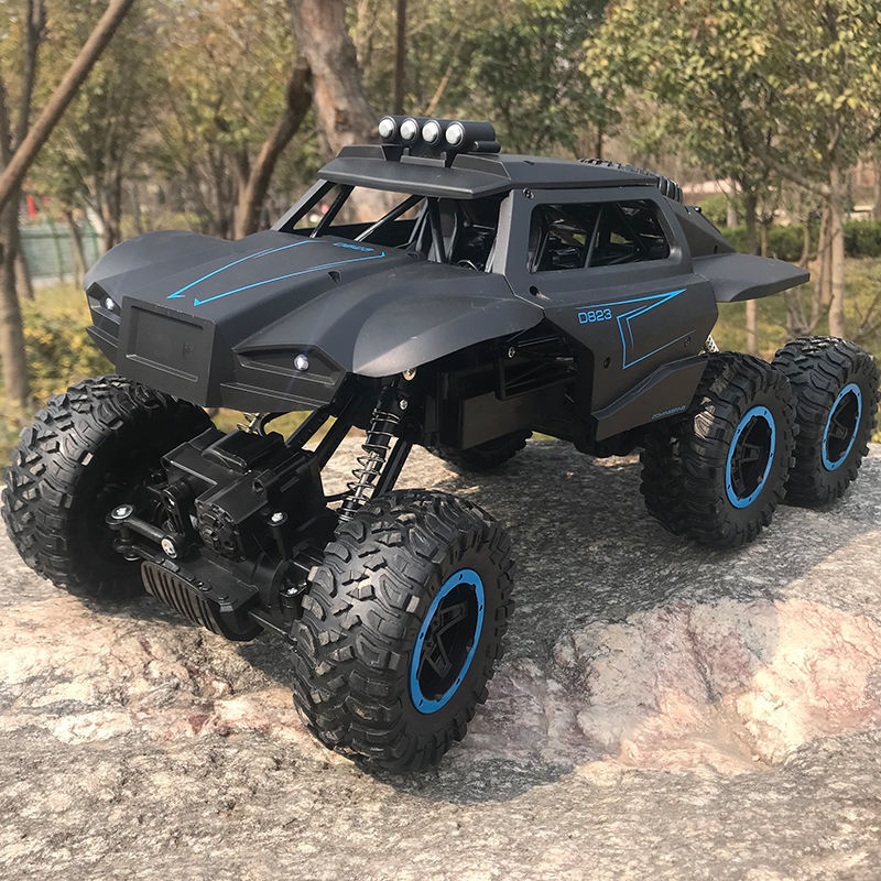 遥控车超大号六驱越野车高速四驱攀爬赛车充电动儿童汽车玩具男孩宓蝶