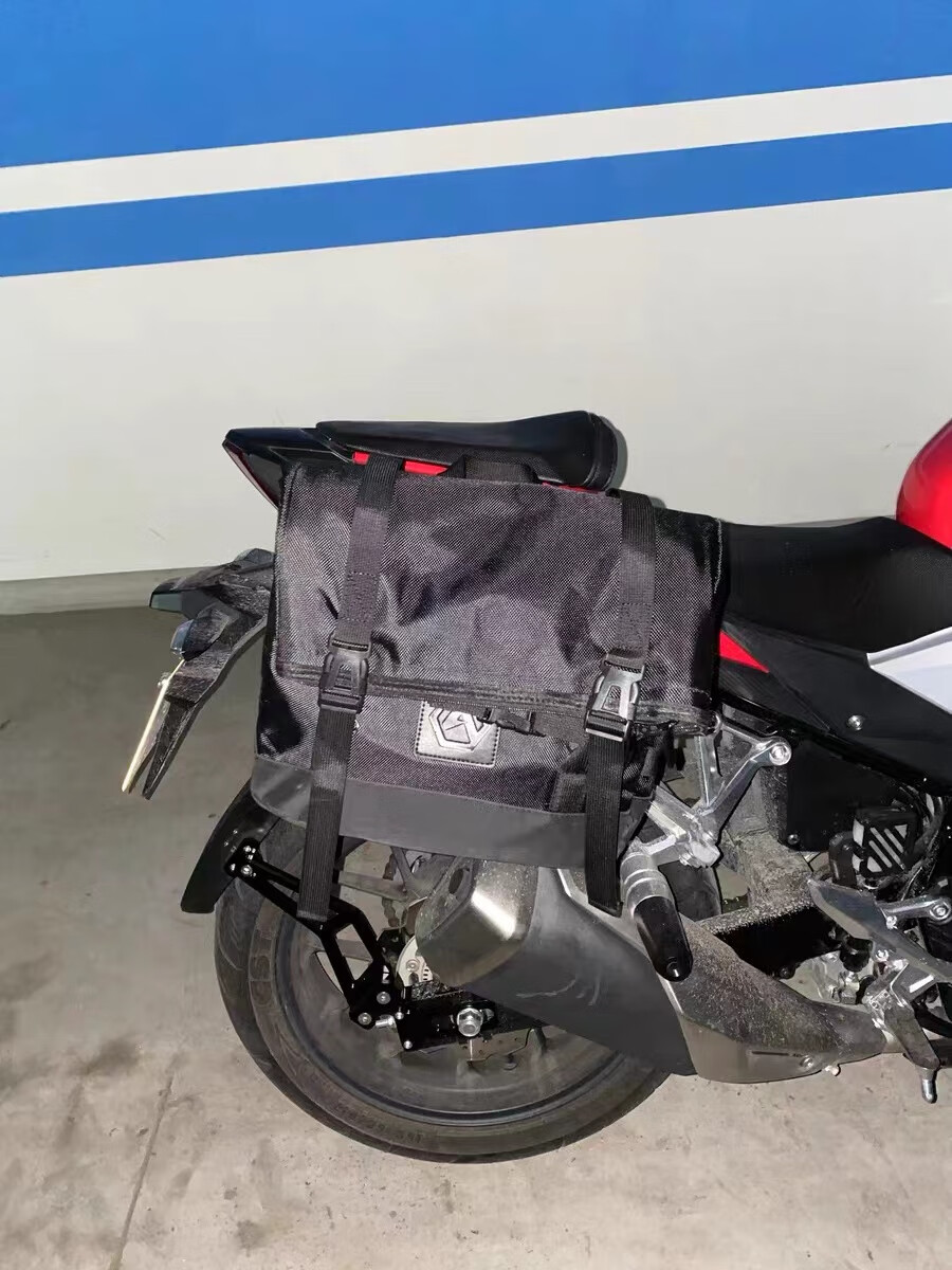 适用于cb400f适用本田cb500f摩托车改装防水边包边箱快拆尾箱大号侧包