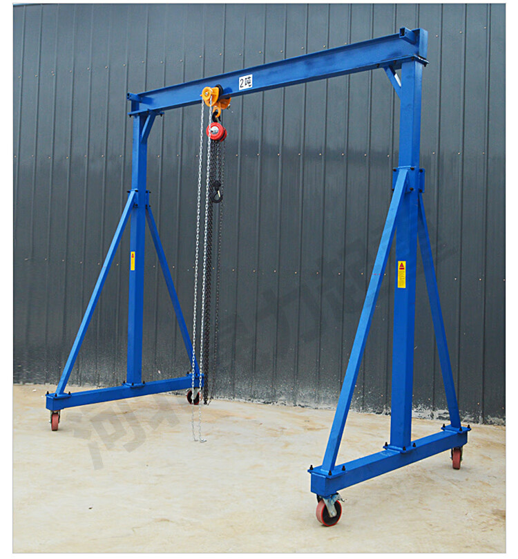 龙门吊架移动小型龙门架吊机起重升降机电动式可拆卸天车行车手推定制