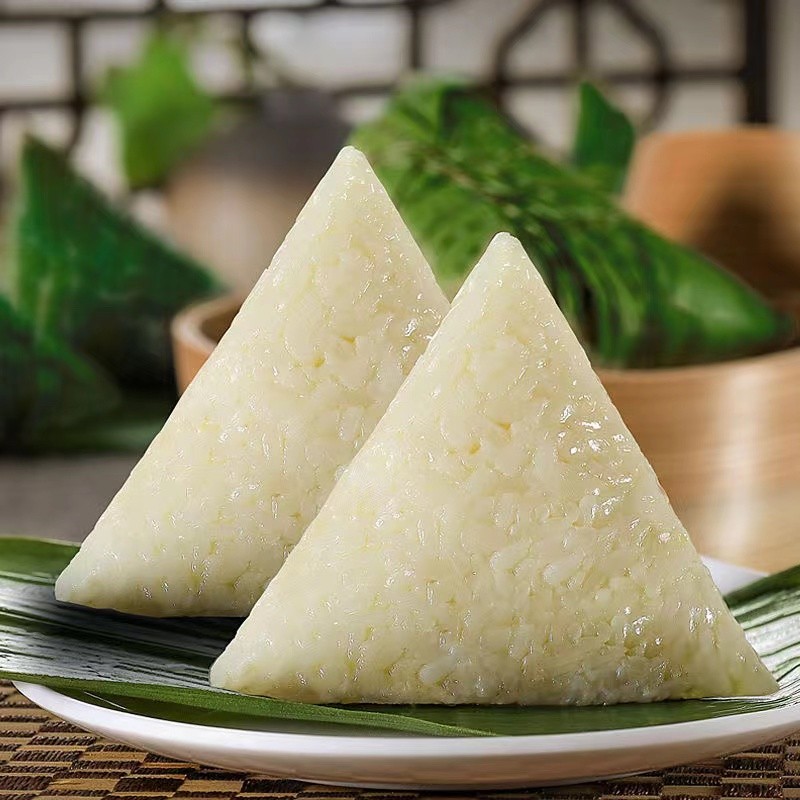 【素食主义】豆沙甜粽粗粮粽清水白玉素粽早餐速食20只端午节送礼礼盒