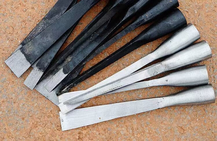 木工专用凿子木工凿子平凿老凿子手工锻打老式夹钢凿子扁平凿 锰钢