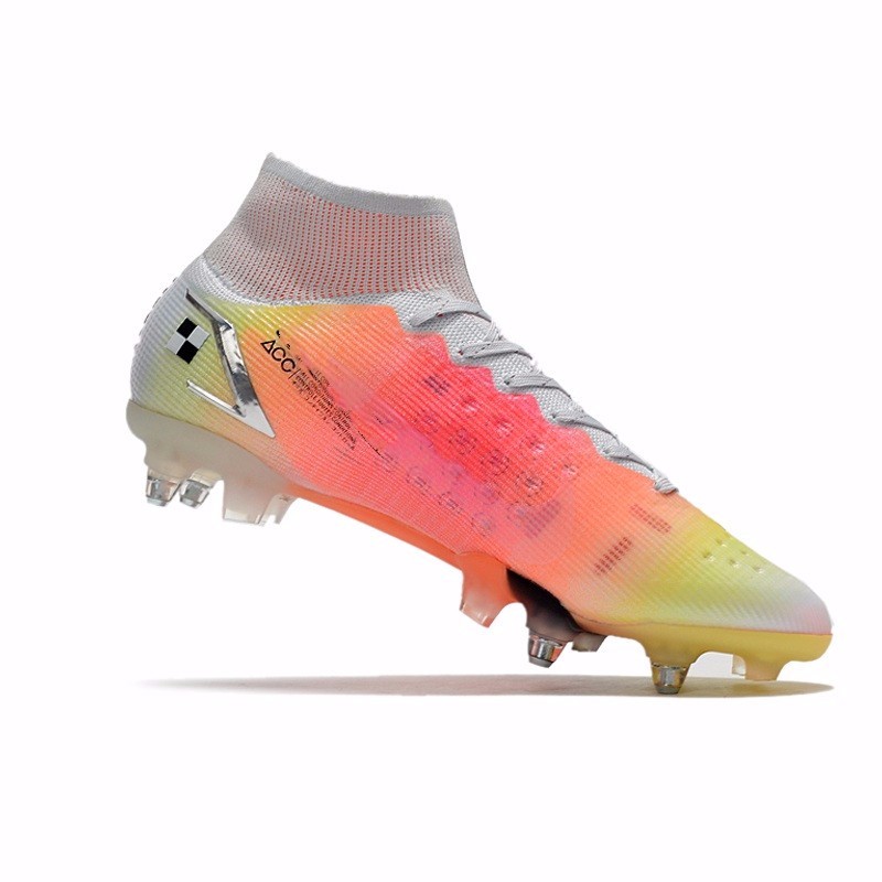 帅电mercurialsuperfly8vapor14钢钉刺客14代高帮针织sg足球鞋男湖水
