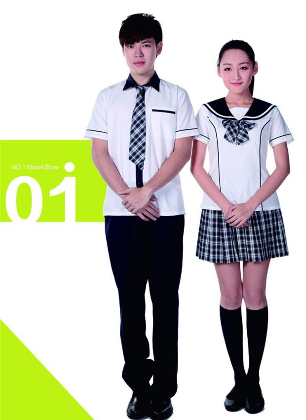 顺德区高初中小学生校服礼服上学服春夏秋冬长袖短袖男女套装礼服中学