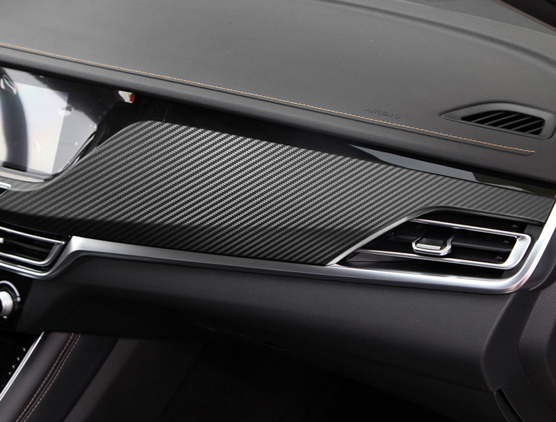 1821年长安逸动plus内饰改装碳纤维贴纸车内装饰中控排挡位贴膜套餐1