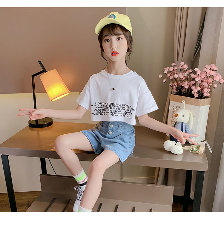 凯蒂猫专卖特价捡漏女童套装夏洋气网红两件套宽松儿