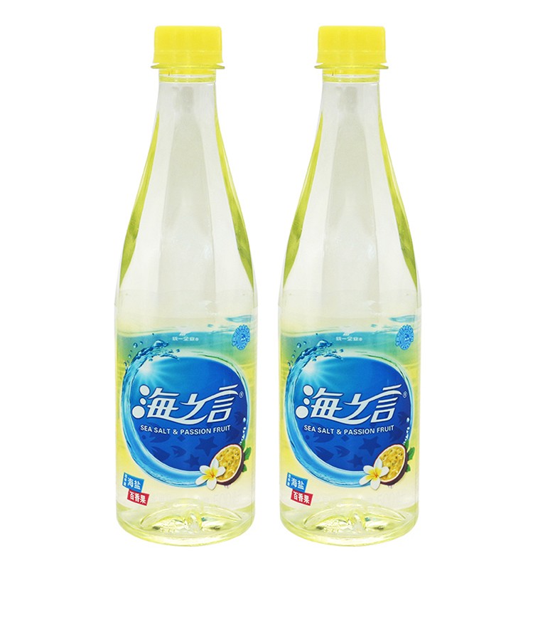 统一海之言海盐柠檬味百香果味蓝莓黑加仑500ml15瓶整箱装果味饮料