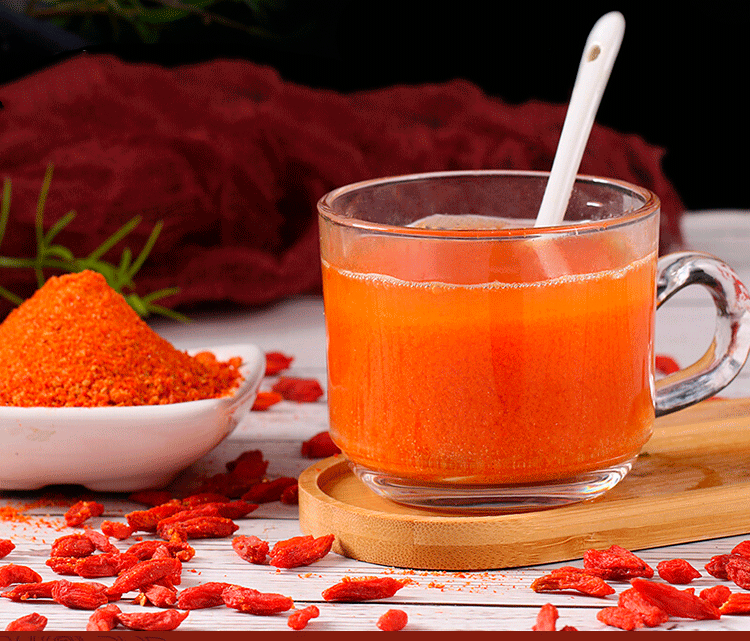 纯枸杞粉500g现磨细宁夏枸杞子粉可搭红枣粉即食小袋装纯枸杞粉500g装