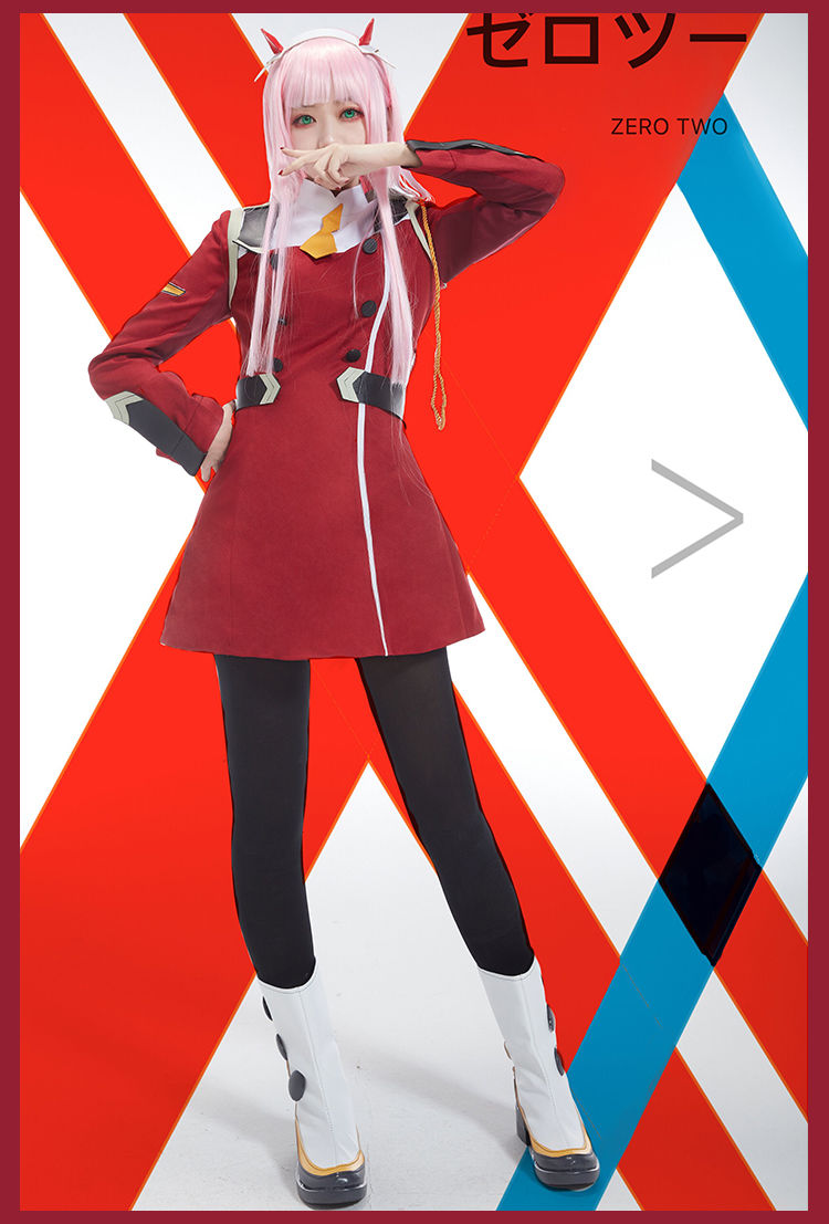 darlinginthefranxxdfxx国家队女主02cos服鹤望兰cosy服装c服全套s