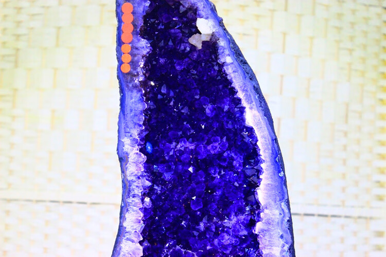 乌拉圭紫晶洞 紫水晶洞摆件 聚宝盆 玛瑙洞 消磁 紫罗兰 h20款 9.