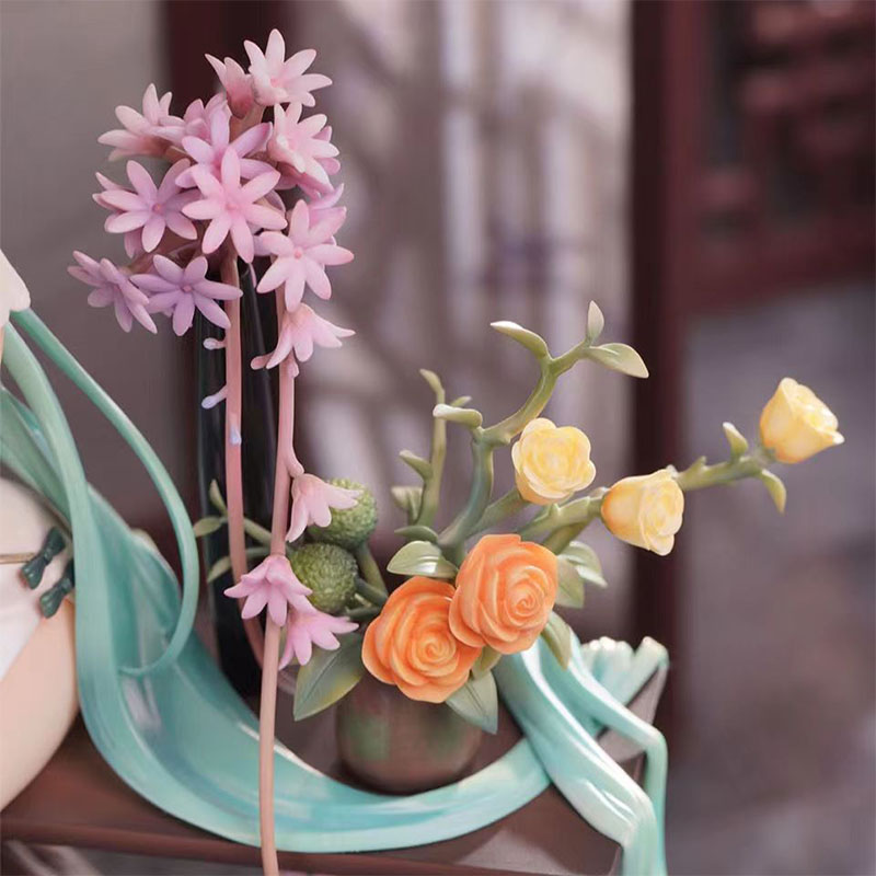 国产古风旗袍初音未来韶华手办二次元动漫周边模型摆件生日礼物037