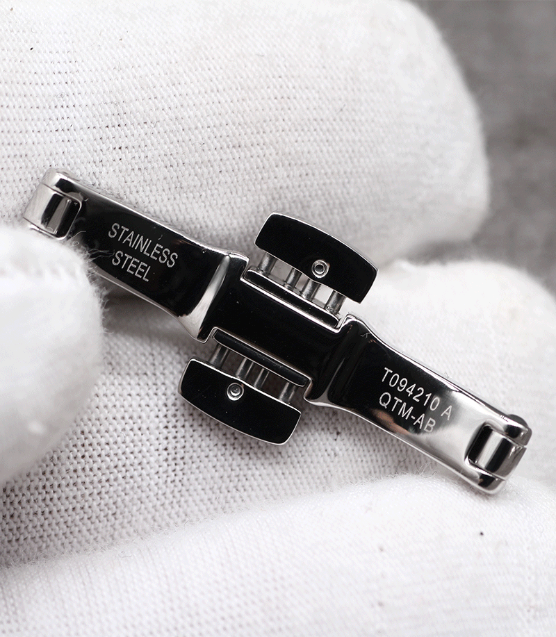 2021新品适用原装天梭钢带蝴蝶扣杜鲁尔表扣1853库图俊雅力洛克男女