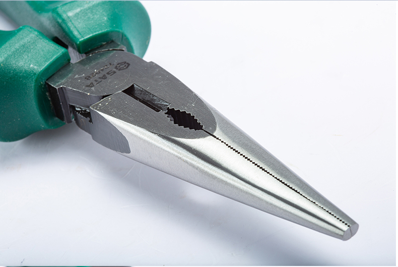 世达(sata)工具省力款型尖嘴钳电工尖头钳子6寸8寸72401-72402b 72401