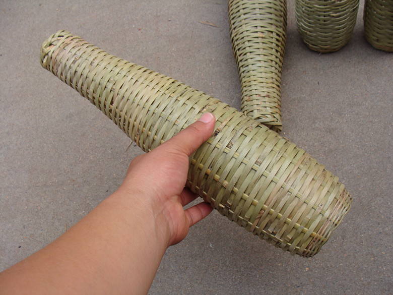 黄鳝笼泥鳅笼 捕鳝笼 鳝鱼笼 竹编笼 鱼篓 捕虾笼 大号竹黄笼元一个