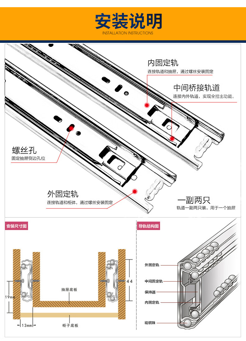 衣柜滑轮安装步骤图图片