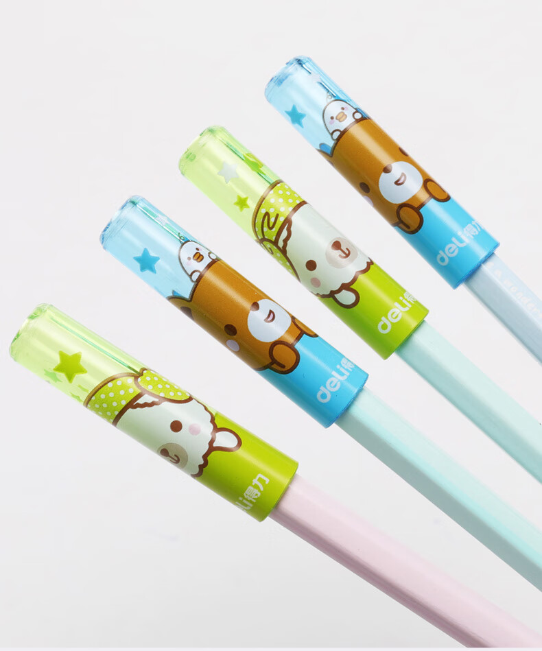 小学生铅笔帽铅笔套儿童笔套透明保护套护套女孩握笔器神器笔帽笔盖