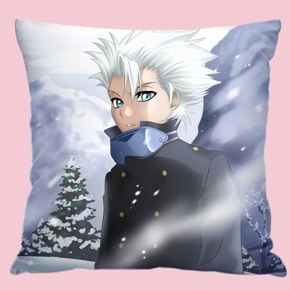 死神周边抱枕黑崎一护日番谷冬狮郎动漫靠枕头生日礼物定做 1 35x35