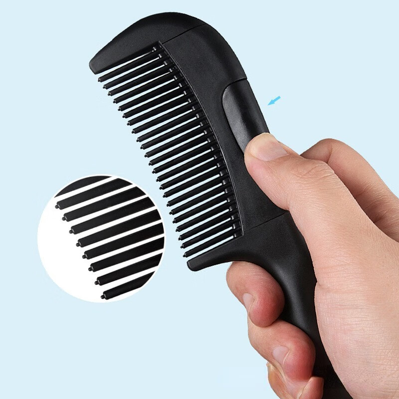 云间居梳子 云间居梳子 去油去屑免洗头梳子 按摩增发清洁护理梳子 裸