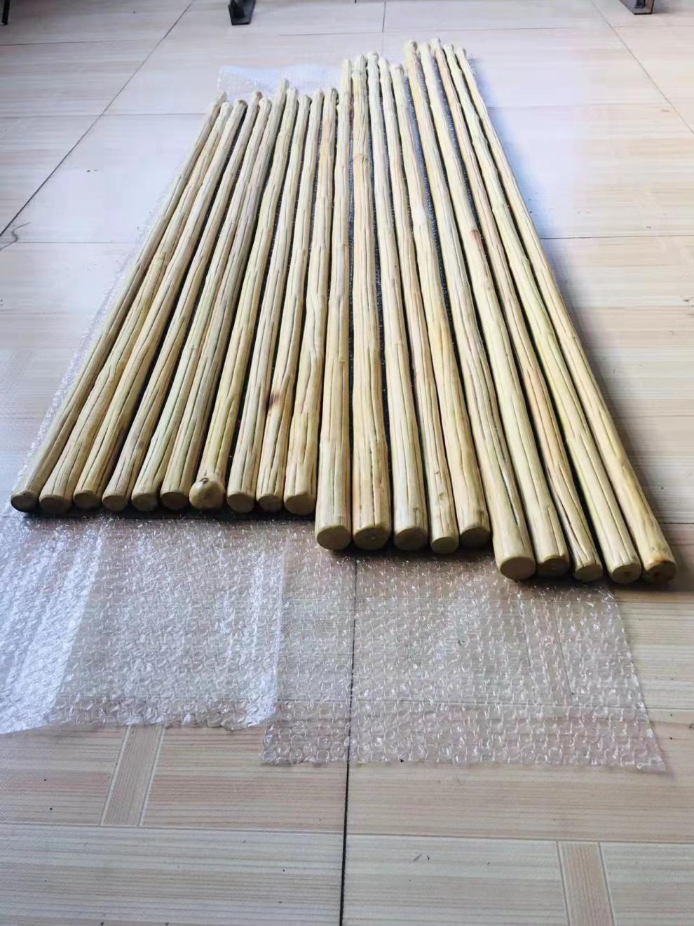 降龙木原木棍五台山降龙木六道木九道武术棍鞭杆十三把登山杖原木干料