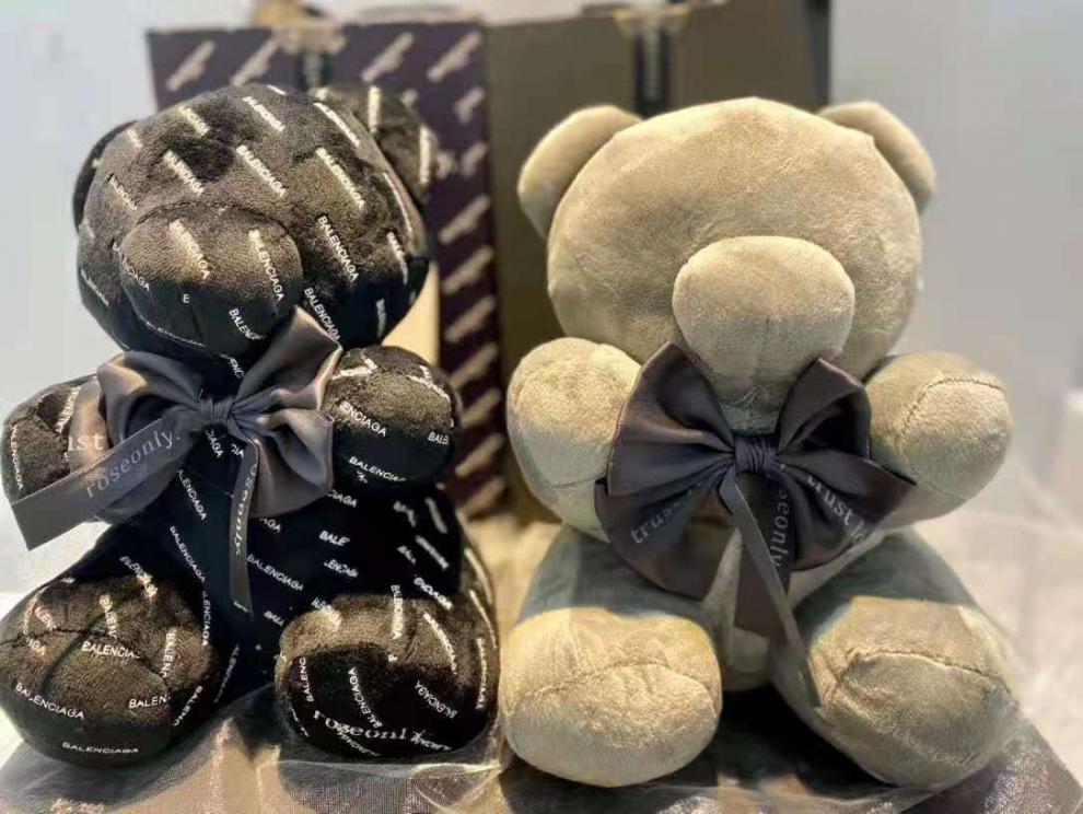 纪梵希圣诞泰迪熊公仔联名同款小熊玩偶布娃娃毛绒玩具情人节送女生日