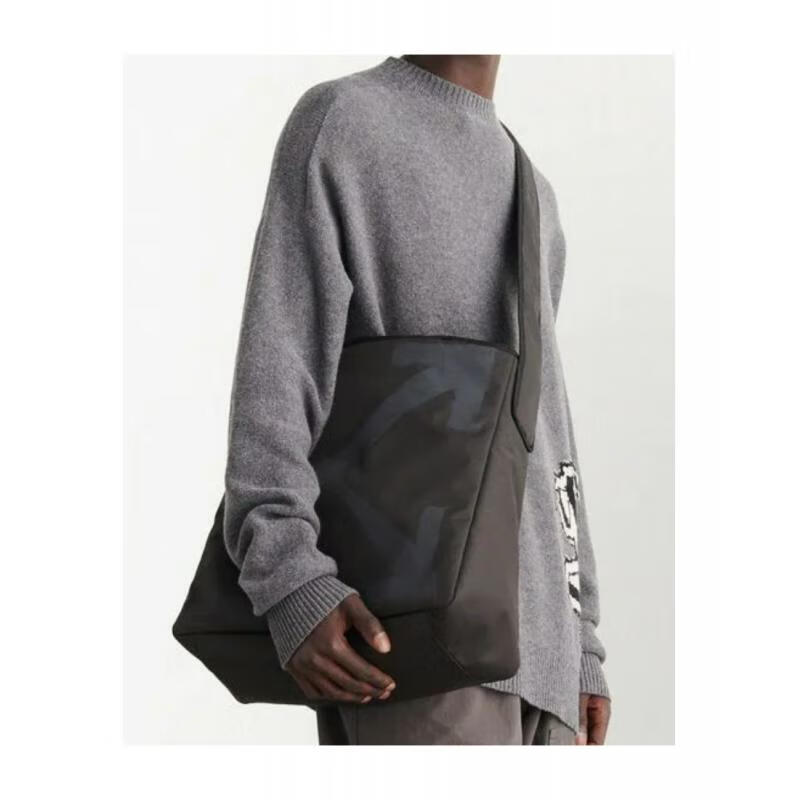 off-white 单肩包男士奢侈品徽标斜挎包 1007 uni【图片 价格 品牌