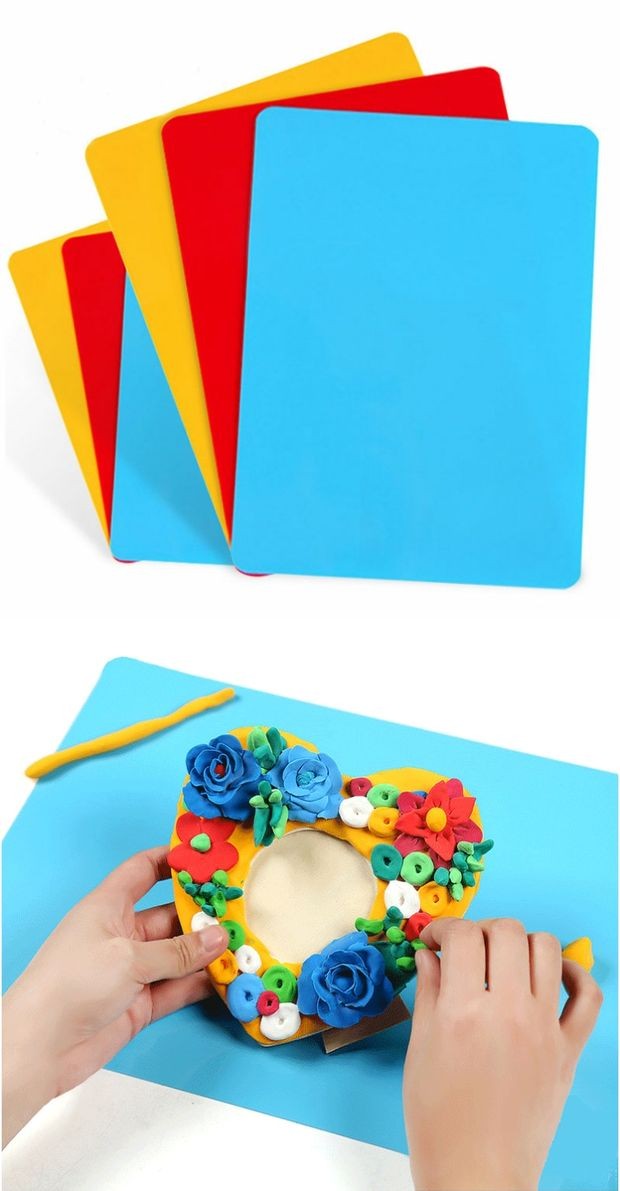 迪士尼玩具泥工板官方同款彩色橡皮泥垫板儿童太空沙超