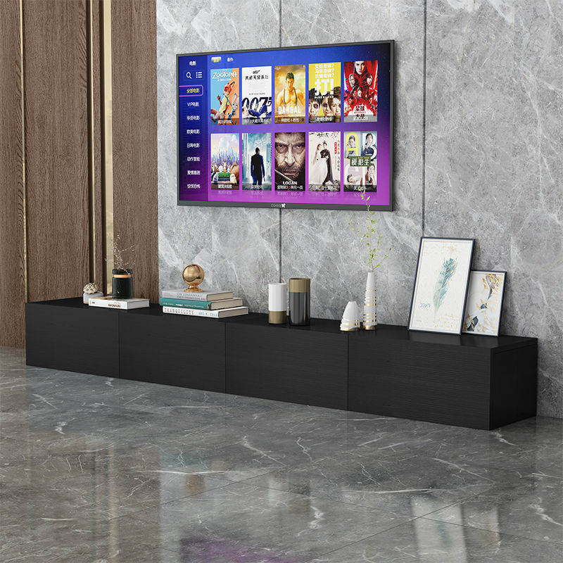 落地电视柜地台电视柜落地式柜电视柜茶几组合现代简约创意时尚经济小