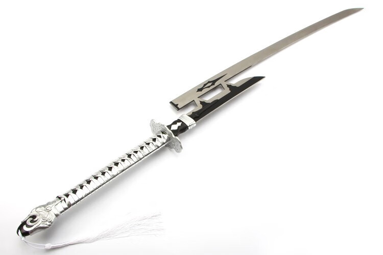 尼尔机械纪元cos刀 2b刀 2b小姐姐长剑9s白之契约刀 道具木刀pu 免