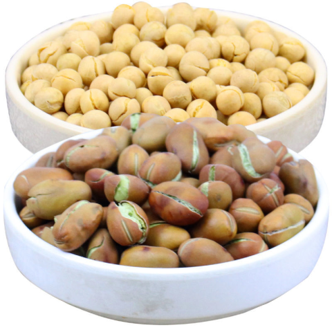 炒黄豆熟即食酥特产农家自制炒货黄豆原味零食手工无油散袋装豌豆 炒