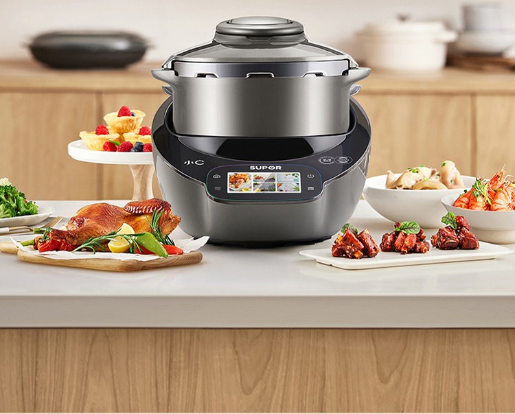 苏泊尔supor炒菜机全自动wifi控制大容量家用炒菜机器人多用途锅料理