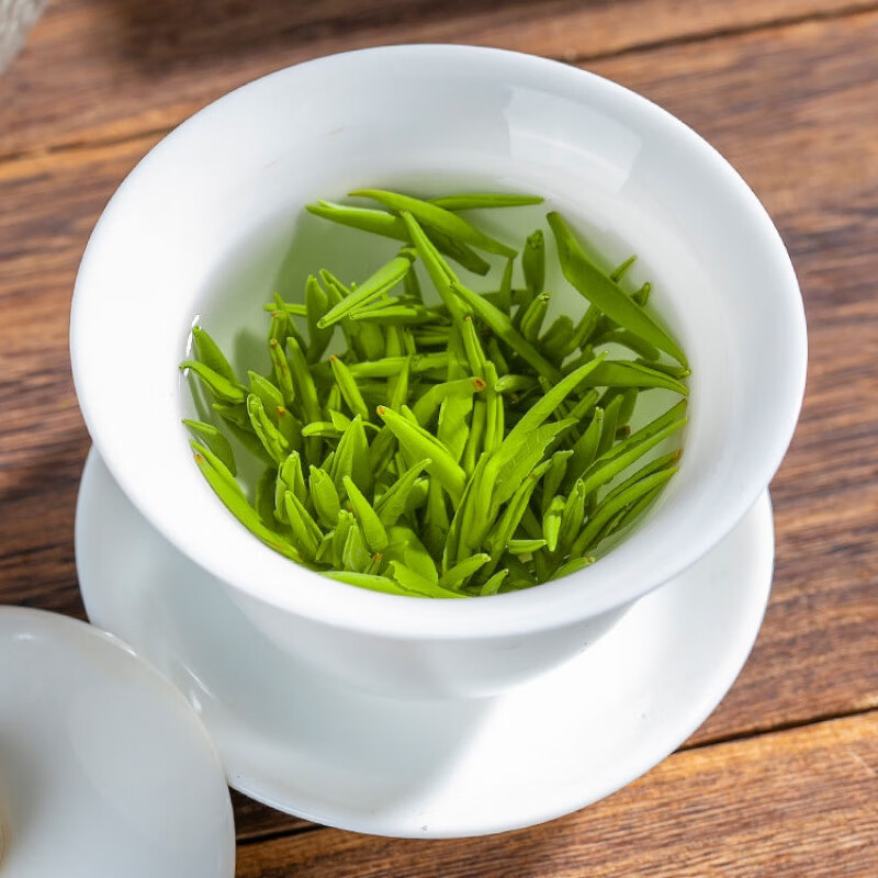 2022明前绿茶雀舌礼盒装特级新茶清香型绿茶金属随身小罐装特惠自饮装