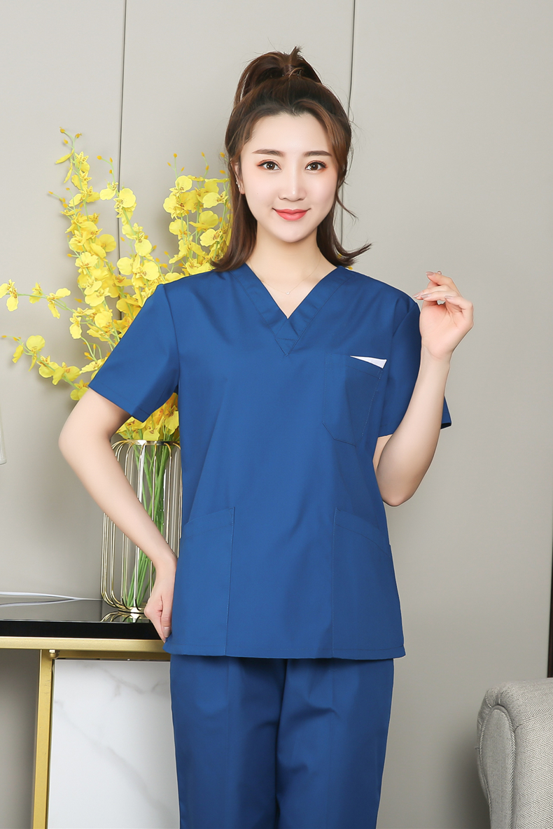 刷手服大码手术室洗手衣男短袖医生工作服长袖口腔牙科手术刷手衣女