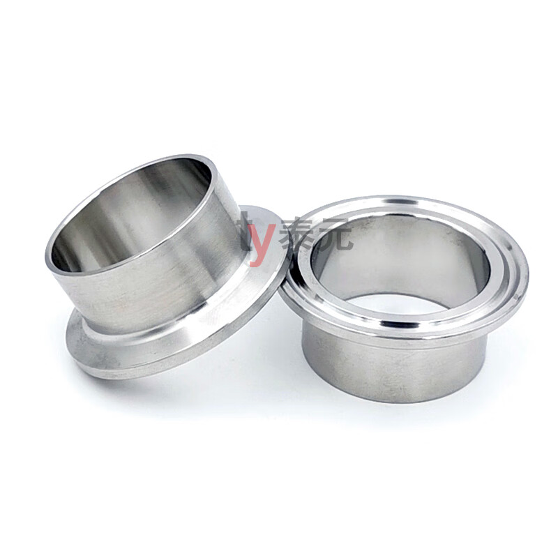 304不锈钢卫生级快装卡箍接头快卡法兰端头快速连接焊接直接卡盘38