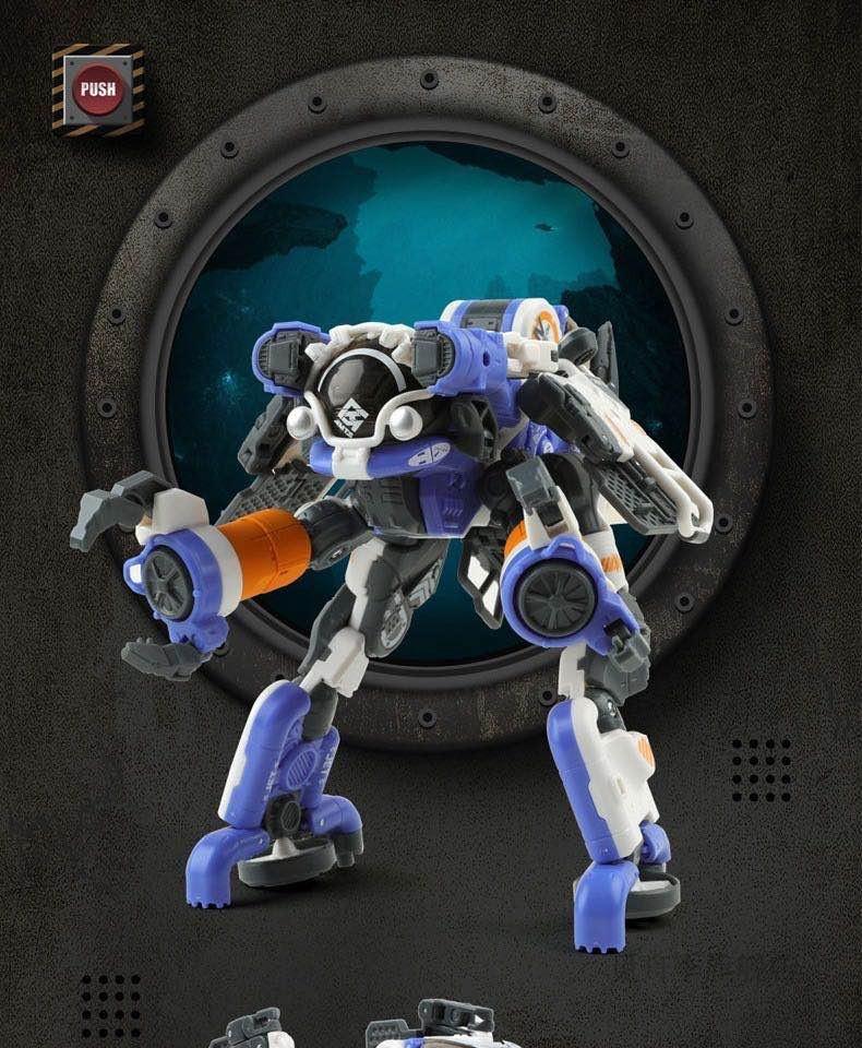 定制【】猛兽匣匣系列小队深潜者52toys变形机甲潮玩模型破土 深潜者